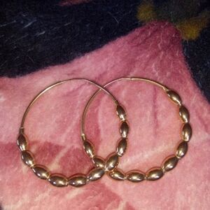 Elegant Gold Filled Hoop Earrings